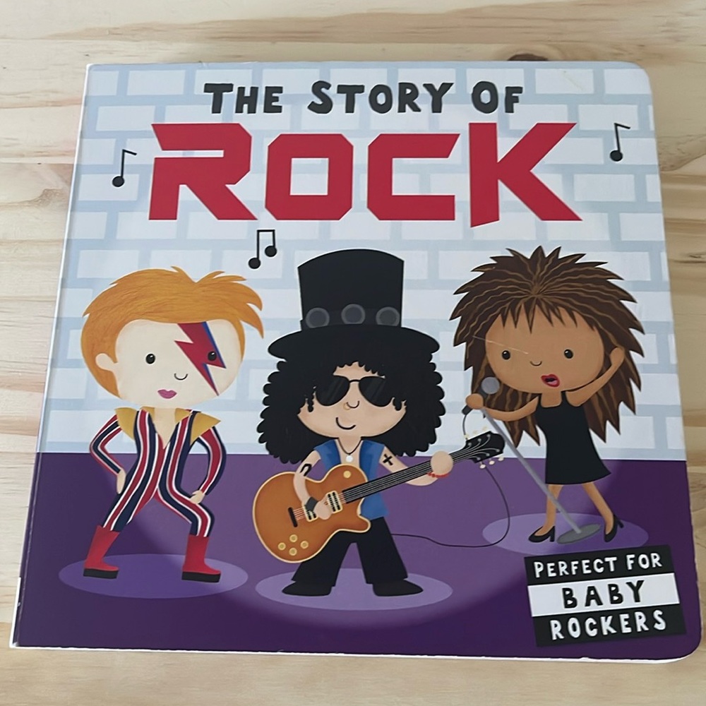 The Story of Rock baby book